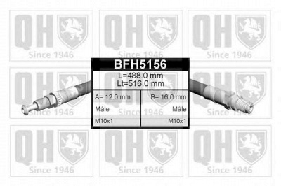 QUINTON HAZELL bfh5156 -  Тормозной шланг
